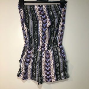 Raya Sun Boho Romper Beach Cover Up